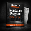 Muscle Freak Foundation: Beginner Legs, Push & Pull Workout Program